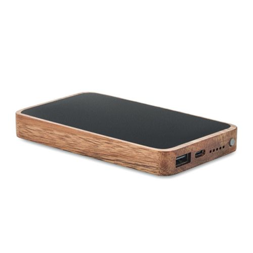 Trådløs oplader af træ - Billede 1